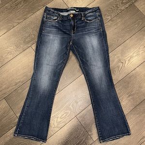 EUC American Eagle Skinny Kick Flare Jeans